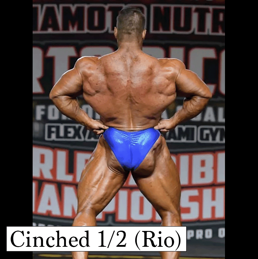 Smooth Front 3/4" Wide Strap Posing Suit Smooth Front 3/4" Wide Strap Posing Suit