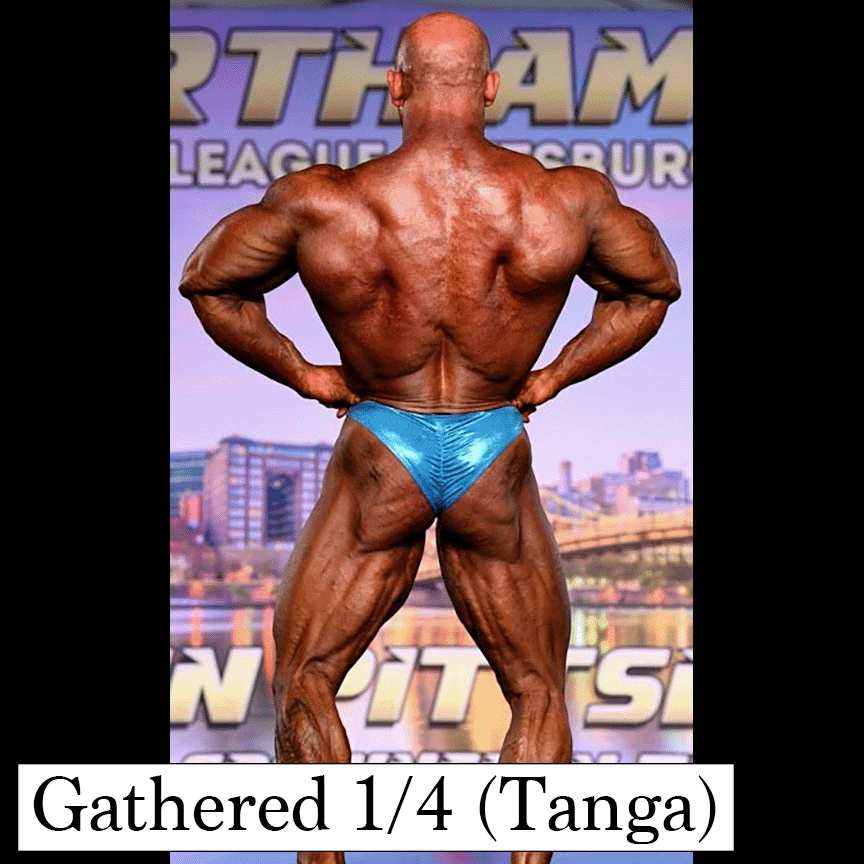 Smooth Front 3/4" Wide Strap Posing Suit Smooth Front 3/4" Wide Strap Posing Suit